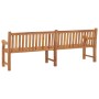 Gartenbank aus massivem Teakholz, 228 cm von vidaXL, Gartenbänke - Ref: Foro24-316640, Preis: 526,06 €, Rabatt: %