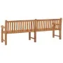 Solid teak wood garden bench 228 cm by vidaXL, garden benches - Ref: Foro24-316640, Price: 509,56 €, Discount: %