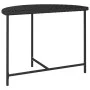 Black synthetic rattan garden table 100x50x75 cm by vidaXL, Garden tables - Ref: Foro24-316652, Price: 66,39 €, Discount: %