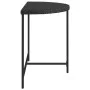 Black synthetic rattan garden table 100x50x75 cm by vidaXL, Garden tables - Ref: Foro24-316652, Price: 66,39 €, Discount: %
