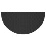 Schwarzer Gartentisch aus synthetischem Rattan, 100 x 50 x 75 cm von vidaXL, Gartentische - Ref: Foro24-316652, Preis: 67,29 ...
