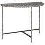 Synthetic gray rattan garden table 100x50x75 cm by vidaXL, Garden tables - Ref: Foro24-316653, Price: 54,20 €, Discount: %
