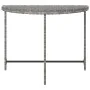 Synthetic gray rattan garden table 100x50x75 cm by vidaXL, Garden tables - Ref: Foro24-316653, Price: 54,20 €, Discount: %