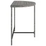 Synthetic gray rattan garden table 100x50x75 cm by vidaXL, Garden tables - Ref: Foro24-316653, Price: 54,20 €, Discount: %