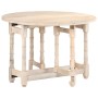 Runder Esstisch aus massivem Mangoholz, 110 x 76 cm von vidaXL, Küchen- und Esstische - Ref: Foro24-321700, Preis: 306,40 €, ...