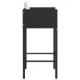 Küchenhocker mit Kissen 2 Stück schwarzes synthetisches Rattan von vidaXL, Gartenstühle - Ref: Foro24-316657, Preis: 118,47 €...