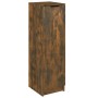 Mueble zapatero madera contrachapada roble ahumado 30x35x100 cm