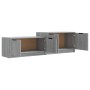 Mueble de TV madera contrachapada gris Sonoma 158,5x36x45 cm en Muebles TV | Comprar online en Foro24