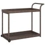 Brown synthetic rattan bar cart 100x45x83 cm by vidaXL, Kitchen and dining carts - Ref: Foro24-316665, Price: 95,09 €, Discou...