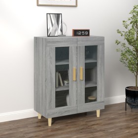 Aparador de madera de ingeniería gris Sonoma 69,5x34x90 cm Aparador de madera de ingeniería gris Sonoma 69,5x34x90 cm