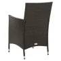 Gartenstühle mit Kissen 2 Einheiten synthetisches Rattan braun von vidaXL, Gartenstühle - Ref: Foro24-316679, Preis: 169,69 €...