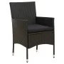 Garden chairs 2 units with black synthetic rattan cushions by vidaXL, Garden chairs - Ref: Foro24-316681, Price: 143,82 €, Di...