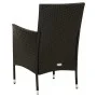 Garden chairs 2 units with black synthetic rattan cushions by vidaXL, Garden chairs - Ref: Foro24-316681, Price: 143,82 €, Di...