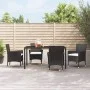 Garden chairs 4 units with black synthetic rattan cushions by vidaXL, Garden chairs - Ref: Foro24-316688, Price: 230,34 €, Di...