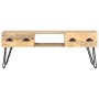 Massivholz Mango TV-Möbel 120x35x45 cm von vidaXL, TV-Möbel - Ref: Foro24-321790, Preis: 119,12 €, Rabatt: %
