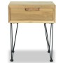 Nachttische 2 Einheiten aus massivem Teakholz 40x30x50 cm von vidaXL, Nachttische - Ref: Foro24-3057527, Preis: 152,86 €, Rab...