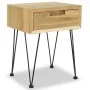 Mesitas de noche 2 unidades teca maciza 40x30x50 cm de vidaXL, Mesitas de noche - Ref: Foro24-3057527, Precio: 150,31 €, Desc...