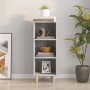 Aparador de madera contrachapada gris Sonoma 34,5x32,5x90 cm