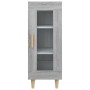 Aparador madera de ingeniería gris Sonoma 34,5x34x90 cm