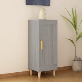 Aparador madera de ingeniería gris Sonoma 34,5x34x90 cm Aparador madera de ingeniería gris Sonoma 34,5x34x90 cm