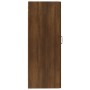 Armario colgante madera de ingeniería marrón roble 35x34x90 cm