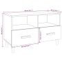 Mueble de TV madera de ingeniería gris Sonoma 80x36x50 cm
