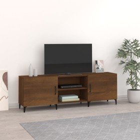 Mueble de TV madera de ingeniería roble marrón 150x30x50 cm en Muebles TV | Comprar online en Foro24