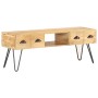 Massivholz Mango TV-Möbel 120x35x45 cm von vidaXL, TV-Möbel - Ref: Foro24-321790, Preis: 119,12 €, Rabatt: %