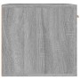 Armario de pared madera de ingeniería gris Sonoma 60x36,5x35 cm