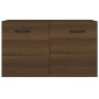 Armario pared madera contrachapada marrón roble 60x36,5x35 cm