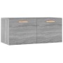 Armario de pared madera de ingeniería gris Sonoma 80x35x36,5 cm