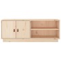 Mueble de TV de madera maciza de pino 105x34x40 cm