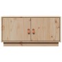 Mueble de TV de madera maciza de pino 80x34x40 cm en Muebles TV | Comprar online en Foro24