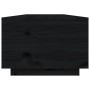 Mesa de centro de madera maciza de pino negro 80x50x35,5 cm
