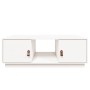 Mesa de centro de madera maciza de pino blanco 100x50x35 cm
