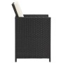 Sillas de jardín 4 unidades ratán sintético negro de vidaXL, Sillas de jardín - Ref: Foro24-316745, Precio: 250,77 €, Descuen...