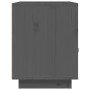Mesitas de noche 2 uds madera maciza pino gris 40x34x45 cm