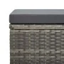 Garden stools 4 units and gray synthetic rattan cushions by vidaXL, Garden chairs - Ref: Foro24-316750, Price: 118,70 €, Disc...