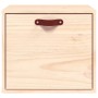Armario de pared de madera maciza de pino 40x30x35 cm