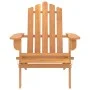Solid Acacia Wood Adirondack Garden Chair by vidaXL, Garden chairs - Ref: Foro24-316830, Price: 128,66 €, Discount: %