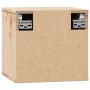Armario de pared 31,5x30x30 cm Madera maciza de pino