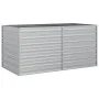 Blumenbeet aus silber verzinktem Stahl, 160 x 80 x 77 cm von vidaXL, Töpfe und Pflanzgefäße - Ref: Foro24-316880, Preis: 62,9...