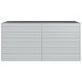 Arriate de acero galvanizado plateado 160x80x77 cm de vidaXL, Maceteros y jardineras - Ref: Foro24-316880, Precio: 61,53 €, D...