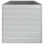 Blumenbeet aus silber verzinktem Stahl, 160 x 80 x 77 cm von vidaXL, Töpfe und Pflanzgefäße - Ref: Foro24-316880, Preis: 62,9...