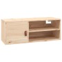 Armario de pared de madera maciza de pino 80x30x30 cm