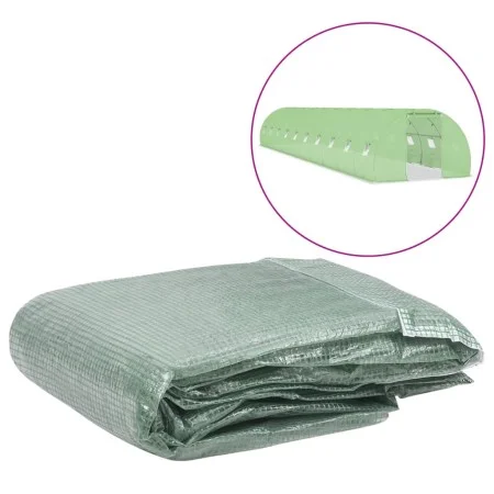 Green greenhouse replacement cover (45 m²) 300x1500x200 cm by vidaXL, Gardening - Ref: Foro24-316440, Price: 191,18 €, Discou...