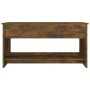 Mesa de centro madera de ingeniería roble ahumado 102x50x52,5cm