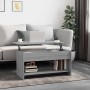 Mesa de centro madera de ingeniería gris Sonoma 102x50x52,5 cm