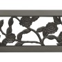 Banco de jardín doble 246 cm acero gris