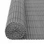 Grauer doppelseitiger Gartenzaun 90x400 cm von vidaXL, Zaunpaneele - Ref: Foro24-317150, Preis: 41,52 €, Rabatt: %